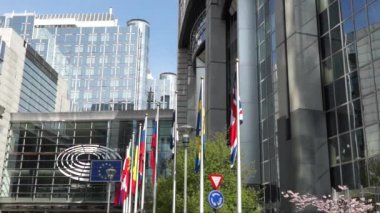 Brussels, Belçika - 03/20/2017 Parlamentosu