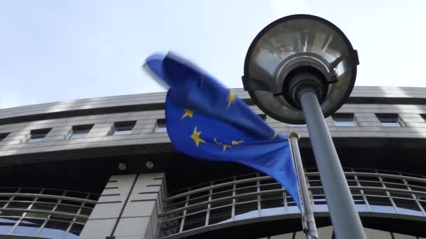 Bruxelas Bélgica 2017 Parlamento — Vídeo de Stock