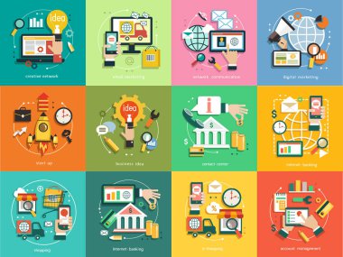 infographics arka plan iş