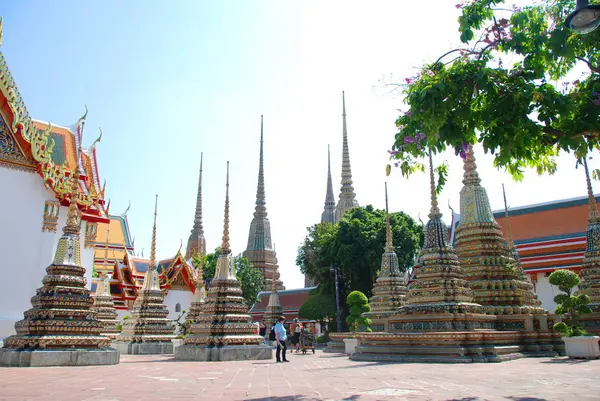 Wat Phra Templo Budista Bangkok Tailândia — Fotografia de Stock