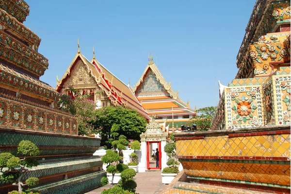 Ват Фра Буддійський Храм Бангкоку Таїланд — стокове фото