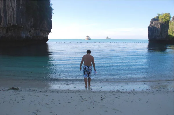 Koh Hong Sziget Strand Krabi Dél Thaiföld — Stock Fotó