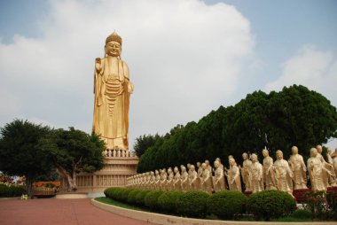 Büyük Buddha Land in Fo Guang Shan Temple, Tayvan