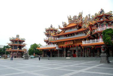 Taijiang Milli Parkı 'nda sihcao Dajhong Tapınağı, Tainan, Tayvan