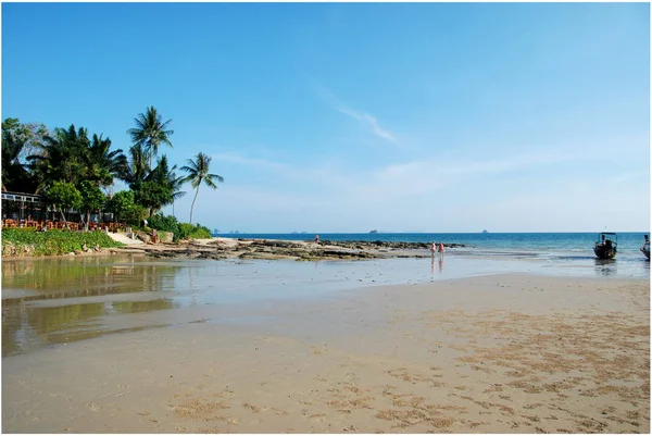 Playa Arena Klong Muang Krabi Tailandia — Foto de Stock