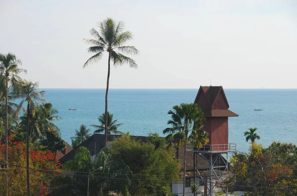 Tayland Klong Muang Kasabasında Seascape Ufuk — Stok fotoğraf