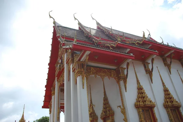 Chrám Wat Chon Ostrově Phuket Thajsko — Stock fotografie