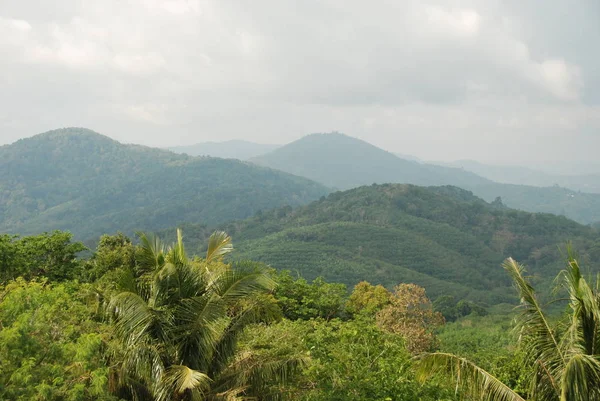 Vue Sur Les Montagnes Jungle Thaïlande — Photo