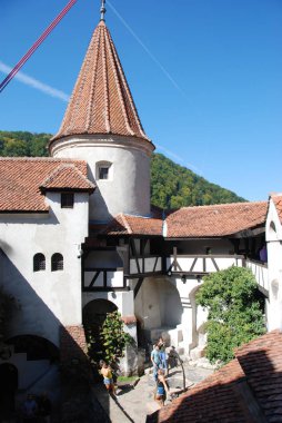 Kepek Avlusu, Drakula'nın Transilvanya şatosu, Romanya 