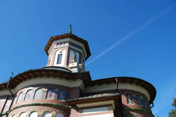 罗马尼亚西奈修道院屋顶细节 — 图库照片