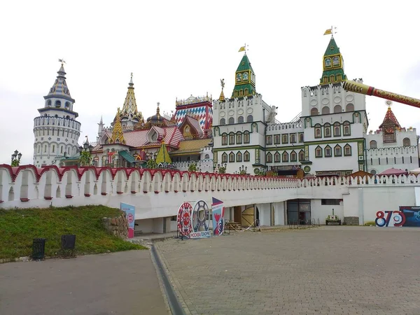 Κρεμλίνο Του Izmailovsky Λούνα Παρκ Στην Περιοχή Ιζικόβο Στη Μόσχα — Φωτογραφία Αρχείου