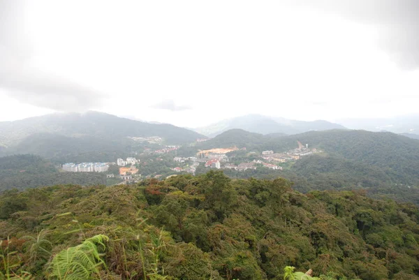 Vista Tanah Rata Cidade Cameron Highlands Malásia — Fotografia de Stock