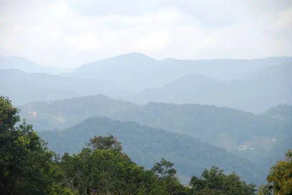 Vista Selva Montanha Cameron Highlands Malásia — Fotografia de Stock