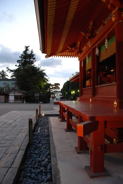 Tsurugaoka Hachiman Santuario Sintoísta Más Importante Ciudad Kamakura Japón — Foto de Stock