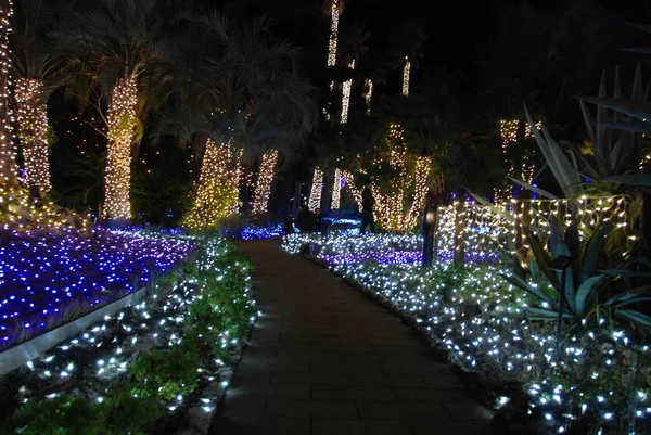 Vinter Iluminations Ljusfestival 2017 Enoshimaön Fujisawa Japan — Stockfoto