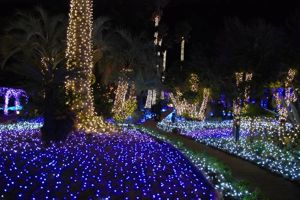 Winter Iluminations Festival Enoshima Island Fujisawa Japan 2017 — Stock Photo, Image