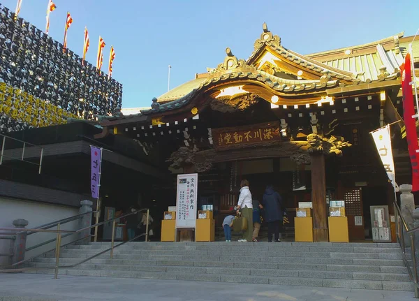 深川風堂神社への入り口 — ストック写真