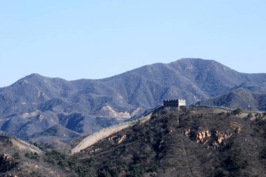 Çin Seddi, Beijing yakınındaki dağlarda Badaling bölümü