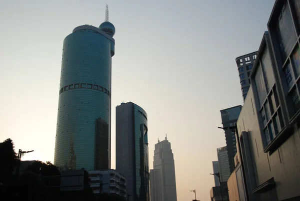 중국에서에서 현대적인 마천루 — 스톡 사진