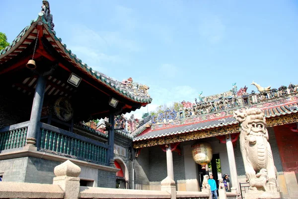 Uma Parte Templo Zumiao Foshan China — Fotografia de Stock