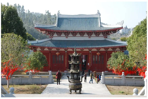 Mosteiro Nan Shaolin Cidade Putian Província Fujian Sul China — Fotografia de Stock