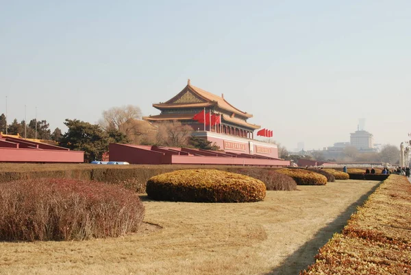 Puerta Principal Ciudad Prohibida Monumento Unesco Centro Ciudad Beijing China — Foto de Stock