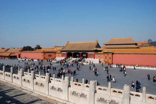禁止された都市の宮殿博物館 中国の世界遺産エリア内 — ストック写真