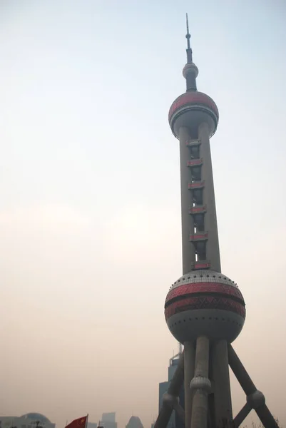 中国上海东方明珠电视塔 — 图库照片