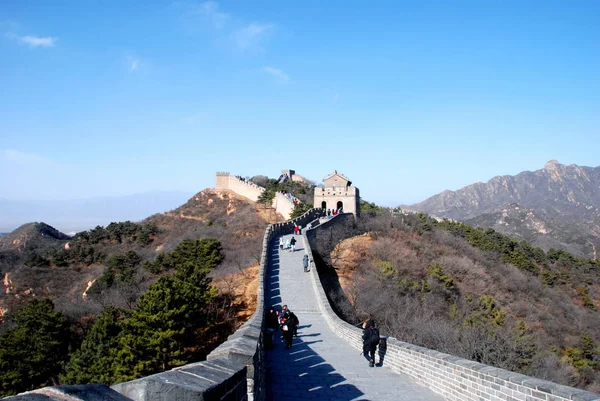 Kinesiska Muren Badaling Delen — Stockfoto