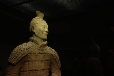 Xian, Çin Terra Cotta Ordusu savaşçı heykeli biri