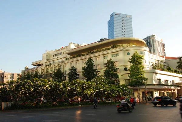 Rue Dans Centre Chi Minh Ville Saigon Vietnam — Photo