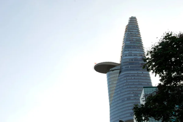 Bitexco Tower Wolkenkrabber Het Centrum Van Chi Minh Stad Vietnam — Stockfoto