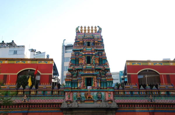 Mariamman Templo Hindu Chi Minh City Vietnã — Fotografia de Stock
