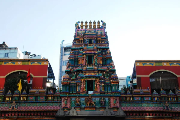 Chi Minh City Mariamman Hindu Tapınağı Vietnam — Stok fotoğraf