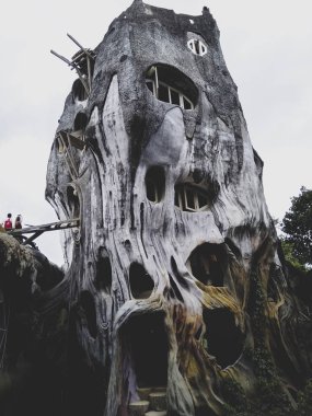 Da Lat, Vietnam Crazy House Dış 