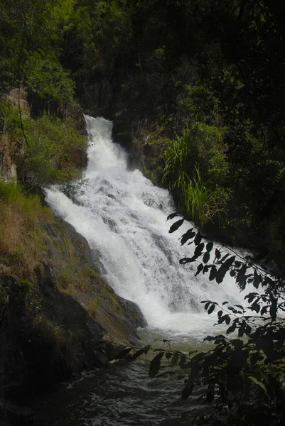 Datanla Vattenfall Vid Lat Vietnam — Stockfoto