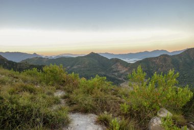 Nha Trang, Vietnam çevresindeki dağlar ve doğa. 