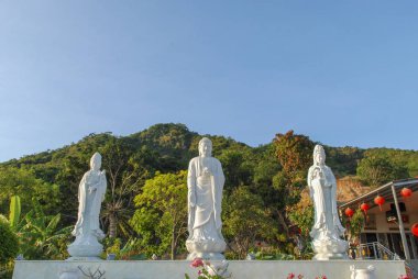 Nha Trang, Vietnam 'daki Dao tapınağı. 
