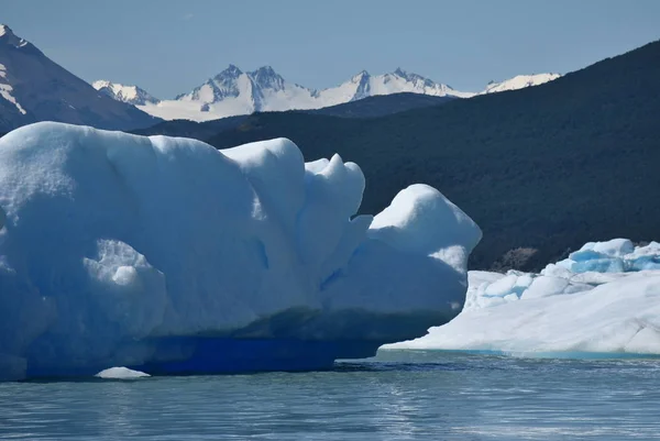 Icebergs Glaciar Perito Moreno Argentina —  Fotos de Stock