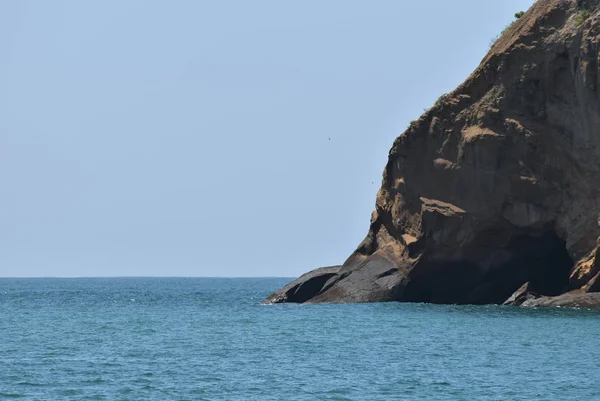 Скеля Синє Море Еквадорі — стокове фото