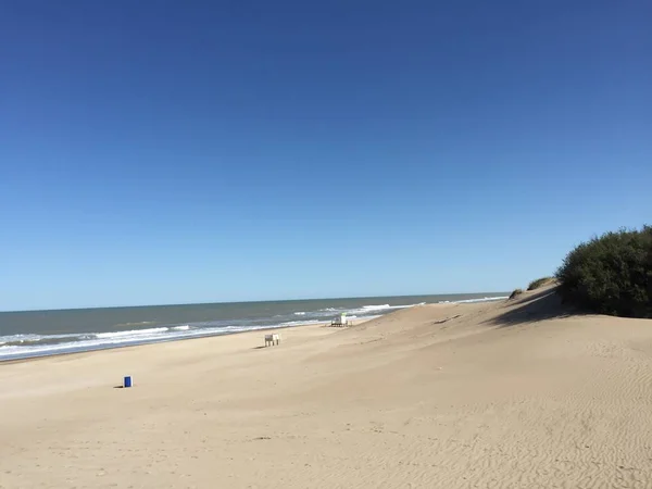 Пейзаж Пляжа Карило Аргентине — стоковое фото
