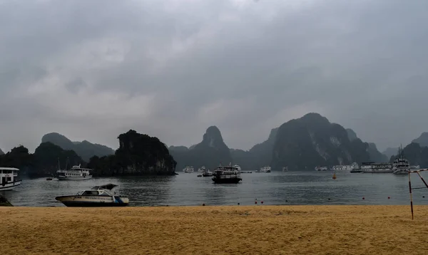 Landschaft Der Halog Bucht Vietnam — Stockfoto