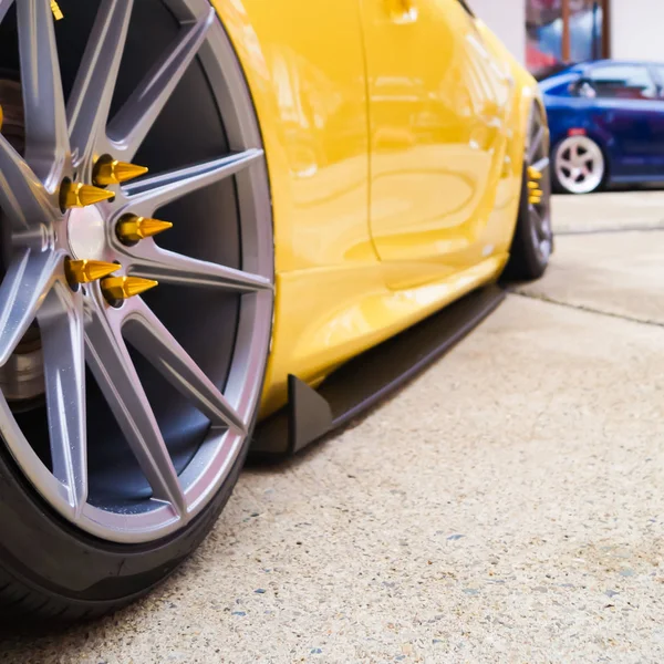 Eautiful Wheels Car Wheel Photography — Stock Photo, Image