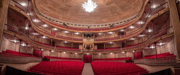 Visão Geral Área Audiência Teatro Clássico — Fotografia de Stock