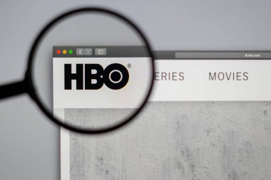 Miami / Amerika - 04.28.2019: Hbo şirketinin web sitesi ana sayfası. Hbo logosunu kapatın. Haber medyası veya diğer web siteleri için açıklayıcı olarak kullanılabilir, bilgi, iş veya pazarlama konsepti için iyi.