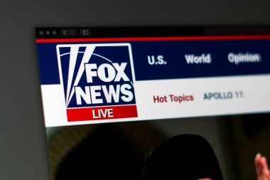 Fox News web sitesi ana sayfası. Fox News kanal logosunun kapatılması
