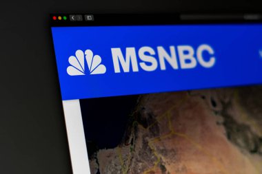 Msnbc web sitesi ana sayfası. Msnbc kanal logosunun kapatılması. 