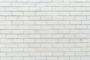 Gerçek beyaz tuğla duvar dokusu ya da deseni. İllüstrasyon veya diğer kullanım için tuğla arkaplanı