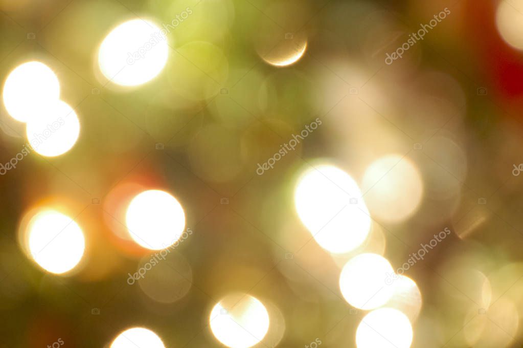 Holiday Lights Blurred Background