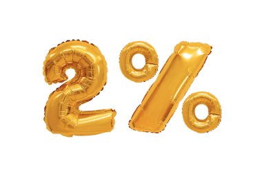 2 derece izole arka planda turuncu renk balonları. indirimler ve satış